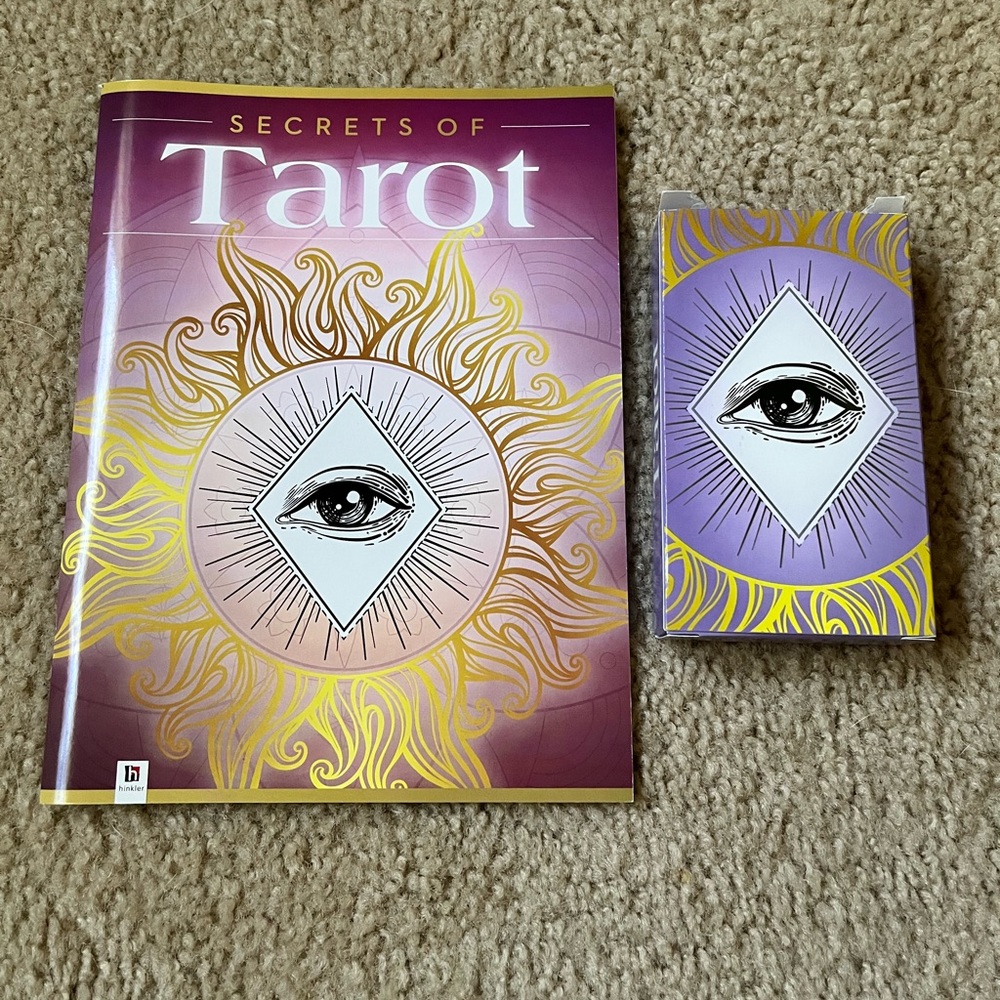 Secrets of Tarot Book and Card Set